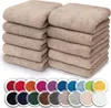 Frottier Seiftücher 10er Pack 30x30cm, 100% Baumwolle, Sand Produktbild-Vorschau 1