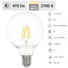 Eglo 110009 LED E27 Leuchtmittel 1x4W Ø95mm warmweiss Produktbild-Vorschau 4