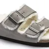Birkenstock 1017403 sabot colore grigio da uomo Anteprima dell’immagine prodotto 2