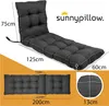 sunnypillow Liegenauflage 200 x 60 - Auflage für Produktbild-Vorschau 3