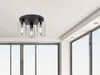Globo Lighting plafoniera in metallo nero opaco, 3x E27 Anteprima dell’immagine prodotto 9