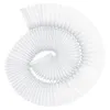 A coiled white pleated object on a white background. Podgląd zdjęcia produktu