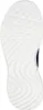 The image shows the sole of a blue and white Skechers Bobs Squad Chaos training shoe. Náhled obrázku produktu