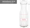 12er Set Saftflasche 150ml Twist-Off Deckel TO43 weiß Produktbild-Vorschau 5