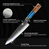 KAZUSHI 8 zoll Kochmesser, Professionelles Allzweckmesser, Produktbild-Vorschau 4