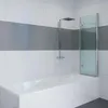 IMPTS Duschwand für Badewanne 120x140cm, Faltbar Duschwand Produktbild-Vorschau 3