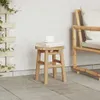 vidaXL Hocker Bambus Natur 30 x 30 x 36 cm Bambus Produktbild-Vorschau 2