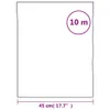 Statische, matzwarte raamfolie, 45x1000 cm, PVC Productafbeelding-voorbeeld 8