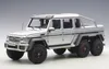 Mercedes G 63 AMG 6x6 2013 silber Modellauto 1:18 Autoart Produktbild-Vorschau 1