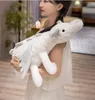 Plüsch Drache 50 cm – Kawaii Körperkissen in Weiß – Produktbild-Vorschau 3