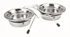 Nobby doppia ciotola in acciaio inox "SILENT DINER" 2 x Ø Anteprima dell’immagine prodotto 1