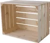 3x NATUR HOLZKISTE / NEU / helle Obstkiste 50x40x30 cm / Produktbild-Vorschau 2