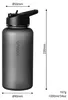 Trinkflasche 1L Sport Flasche Wasserflasche BPA frei Produktbild-Vorschau 4
