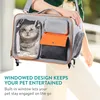 Navaris Transportbox Katze - Katzenbox - Sicher & Bequem - Produktbild-Vorschau 2