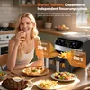 Heißluftfritteuse 10L | Air Fryer XXL Variabel für Einzel Produktbild-Vorschau 4