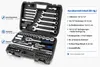 Bituxx coffret à cliquet 82pcs noir MS-13373 Voir les images du produit 2