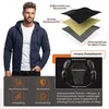 Herren Motorrad hoodie mit CE-Protektoren Produktbild-Vorschau 6