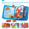 MODFU Lernspielzeuge, Busy Book für Kleinkinder, Montessori Produktbild-Vorschau 8