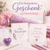 MilaBoo Einschulung Geschenk Herzstein Amethyst – Produktbild-Vorschau 3