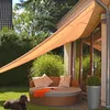 HI Sonnensegel Dreieck 5x5x5 m Beige Produktbild-Vorschau 3