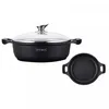 Royalty Line RL-BR28M: Flache Marmor-Suppenpfanne 28cm Produktbild-Vorschau 2