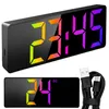 Sveglia digitale a LED con display a specchio, 34 LED, Anteprima dell’immagine prodotto 2