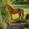 GARDEN HORSE DEKORATION Metall Großer Garten DEKORATION Produktbild-Vorschau 4