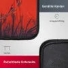 Close-up of a mousepad with feature callouts. Produktbild-Vorschau