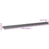 vidaXL Hochbeet 1150x100x36 cm Cortenstahl -  Blumentöpfe & Produktbild-Vorschau 8