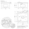 ML-Design Küchenspüle Edelstahlspüle mit Ab- und Produktbild-Vorschau 7
