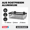 tesa 40506-00000-00 tesa ALUXX Duschkorb Aluminium Náhľad obrázku produktu 5