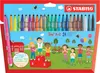 Plstené pero - STABILO Trio A-Z - balenie 24 kusov - 24 Náhľad obrázku produktu 1