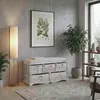 Komoda a lavice s 5 zásuvkami, 45x77x36cm, ošuntělý vzhled, Náhled obrázku produktu 8