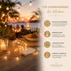 10er Set LED Drahtlichterkette Warmweiß – 20 LEDs Batterie Produktbild-Vorschau 8