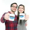 Mr. & Mrs. Panda Kindertasse Kaffee Tasse - Weiß - Produktbild-Vorschau 5