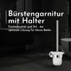 Set WC Bürstenking, scopino con supporto, acciaio Anteprima dell’immagine prodotto 2