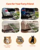VEVOR Hundetreppe Auto, klappbar, 4-stufig, breite Produktbild-Vorschau 6