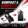 Fahrradpumpe Alle Ventile Fußpumpe Luftpumpe Fahrrad Auto Produktbild-Vorschau 7