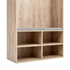 Garderobenset, Komplett-Set Flurgarderobe mit Sitzbank, 5 Produktbild-Vorschau 8