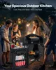 SucceBuy Cuisine de camping portable avec armoire pour les Voir les images du produit 2