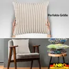 Dekokissen LILLI BIG CORD Velour mit Reißverschluss 40x40cm Produktbild-Vorschau 4