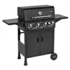 TAINO BRANDO 4+1 Gasgrill 4 Brenner Seitenkocher BBQ Produktbild-Vorschau 1