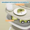 3in1 Chaise haute pour enfant Chaise repas Avec ceinture de Voir les images du produit 6