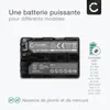 CELLONIC 2x Batterie pour Appareil photo Compatible avec Voir les images du produit 4