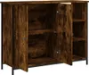 vidaXL Příborník kouřový dub 100x33x75 cm odvozený výrobek Náhled obrázku produktu 5