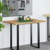 vidaXL Piano scrivania con rivestimento ad olio 80x70x2 cm Anteprima dell’immagine prodotto 2