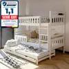 Vysoká postel 90x200 s vysouvací postelí, patrová postel se Náhled obrázku produktu 11