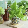 Blumentopf Übertopf Pflanzentopf Keramik Retro Vintage Produktbild-Vorschau 2