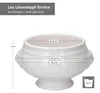 24x LEO Löwenkopf-Terrinen 450ml weiß 24 Personen Produktbild-Vorschau 7