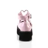SPRITE-02 Damen Sandale von DemoniaCult, Rosa  , EU 37, US Produktbild-Vorschau 4